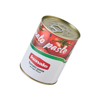 Bột cà chua đóng hộp cứng mở